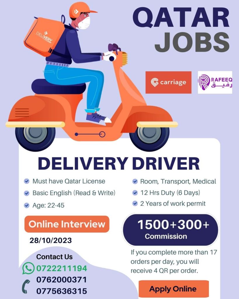 delivery-rider-jobs-in-qatar